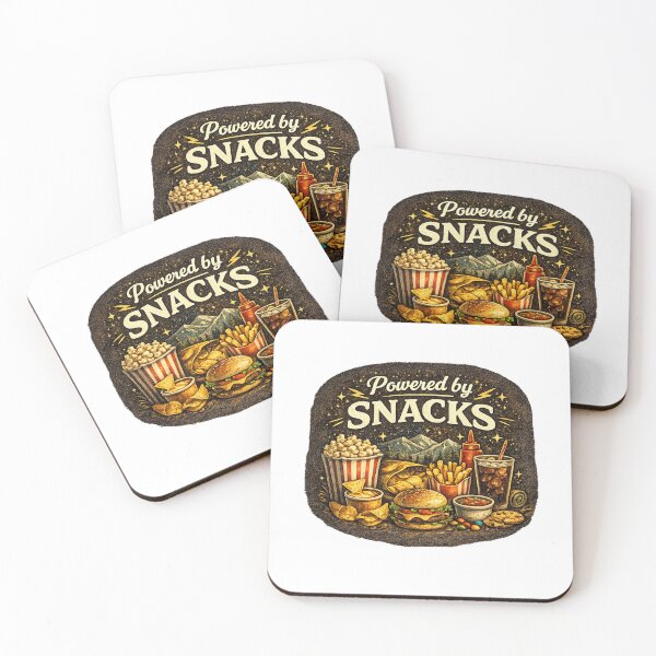 Item preview, Powered by Snacks designed and sold by PeterPunkt.