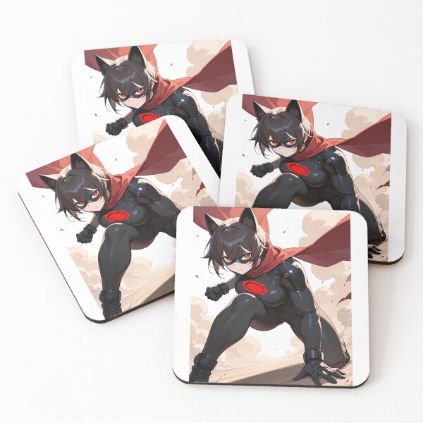 Item preview, Manga - Anthropomorphic Female Character, Fierce Anime Fighter designed and sold by AnimeShin.