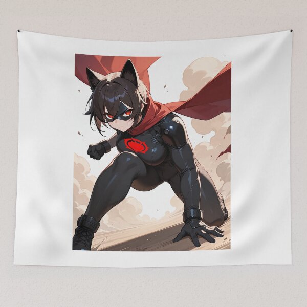 Item preview, Manga - Anthropomorphic Female Character, Fierce Anime Fighter designed and sold by AnimeShin.
