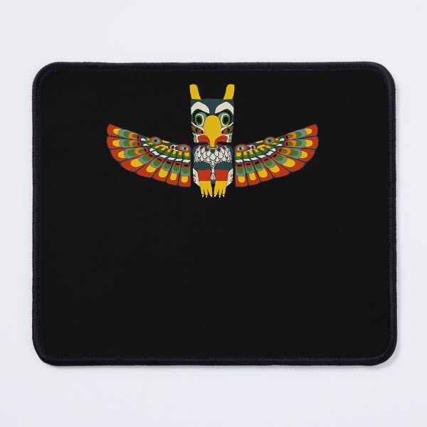 Item preview, Native American Owl Totem Pole Wings Spread designed and sold by MissAngelina.