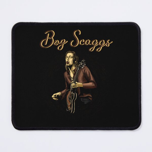 Item preview, Boz Scaggs Electric Guitarist Dark Background designed and sold by MissAngelina.