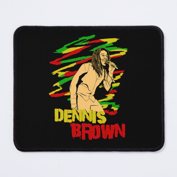 Item preview, Dennis Brown Reggae Vocalist Rasta Color Waves designed and sold by MissAngelina.