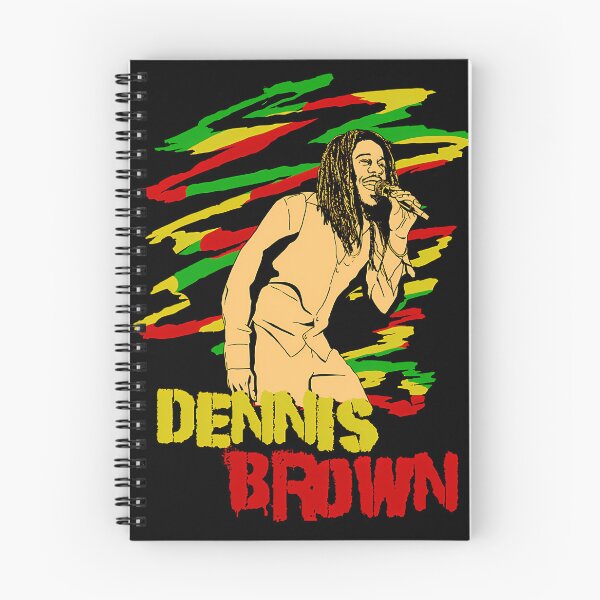 Item preview, Dennis Brown Reggae Vocalist Rasta Color Waves designed and sold by MissAngelina.