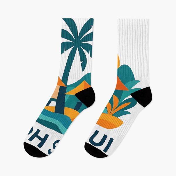 Item preview, Koh Samui Thailand Travel Souvenir - Tropical Beach & Palm Tree Art designed and sold by OzzFrequency.