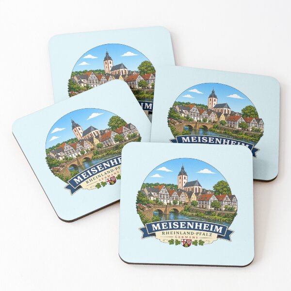Item preview, Meisenheim, Rheinland-Pfalz / Historic German Old Town designed and sold by Myra365Art.