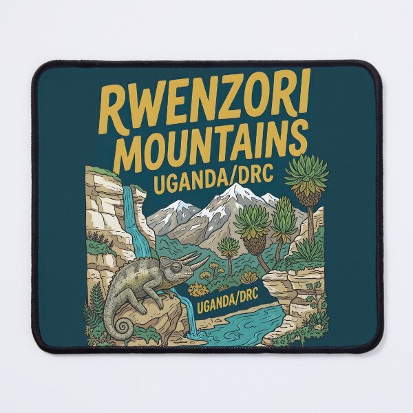 Item preview, Rwenzori Mountains National Park Uganda DRC Landscape designed and sold by HowToCanadian.