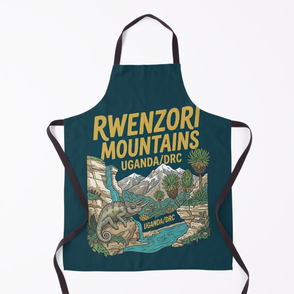 Item preview, Rwenzori Mountains National Park Uganda DRC Landscape designed and sold by HowToCanadian.