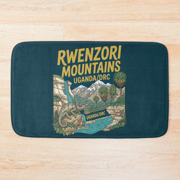 Item preview, Rwenzori Mountains National Park Uganda DRC Landscape designed and sold by HowToCanadian.