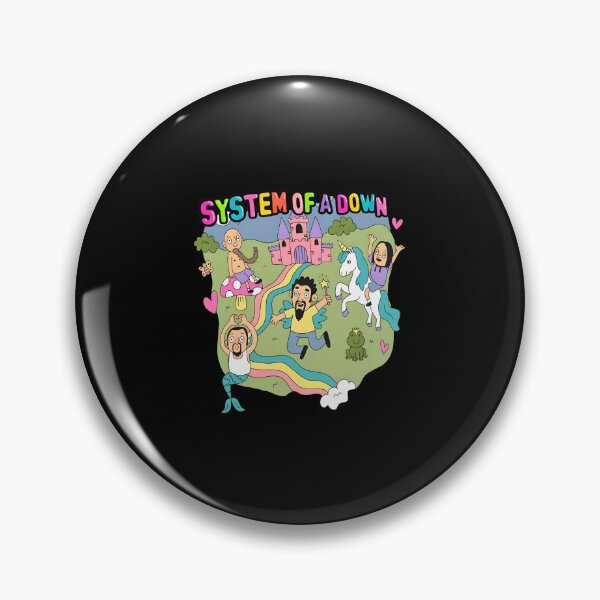 Item preview, System of a Down Band Fantasy Unicorn designed and sold by olaIAMfailing.