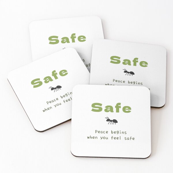 Item preview, Safe-Peace begins when you feel safe designed and sold by miho-anshin.