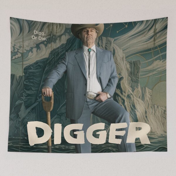 Item preview, Poster Digger 2026 designed and sold by MarionCerry.