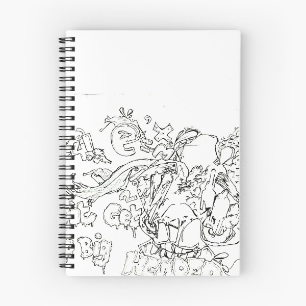 Item preview, bigheaded designed and sold by jgpartworkerltd.