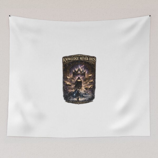 Item preview, Knowledge Never Dies Mystic Owl designed and sold by pawankumar339.