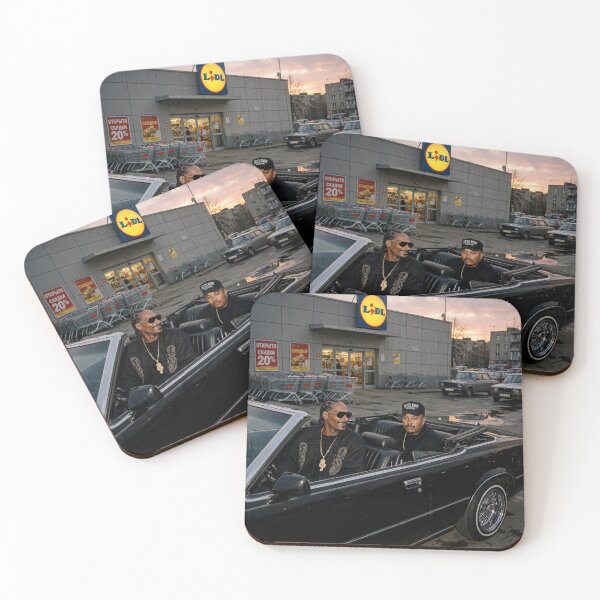 Item preview, Snoop Dogg & Dr. Dre at Lidl Parking Lot designed and sold by Late Theory.
