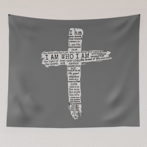 Item preview, I AM - Bible Verses - Mug, Phone, Case, Shirt, Bag designed and sold by HisDesignCo.