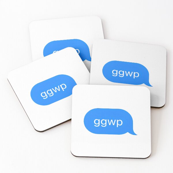 Item preview, "ggwp" Text Message designed and sold by PrettiPrintts.