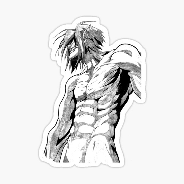 Eren Yeager Titan Sticker