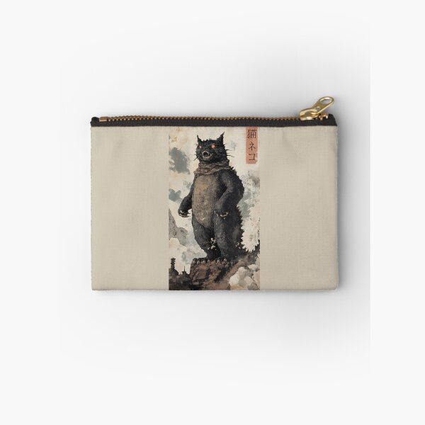 Item preview, Creepy Cat Monster Funny Retro Cat Lover Japanese Anime designed and sold by SecretDicer.