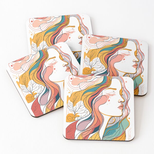 Artikelvorschau, Feministische Boho-Kunst Frauen entworfen und verkauft von SimooArtist.