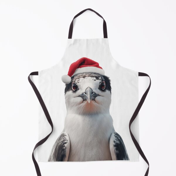 Item preview, Christmas Tern bird with Santa Hat designed and sold by LazyOwlStore.