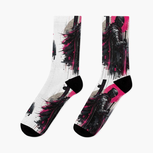 Item preview, Cyberpunk Knight Modern Abstract Sci-Fi Graphic designed and sold by dytf79.