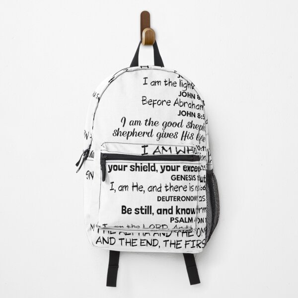 Item preview, I AM - Bible verses - Shirt Sticker Bag Phone case designed and sold by HisDesignCo.
