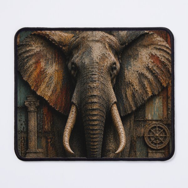 Item preview, Architect Discipline Compounds Elephant Brutalist Art designed and sold by SavannaStrikes.