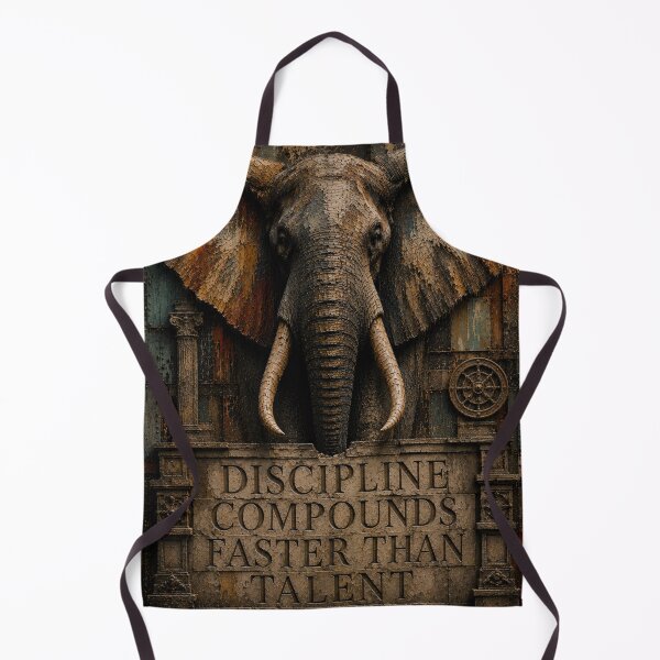 Item preview, Architect Discipline Compounds Elephant Brutalist Art designed and sold by SavannaStrikes.