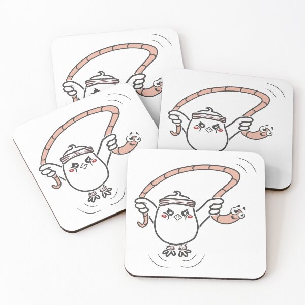 Item preview, Chick and Worm Jump Rope Line Art designed and sold by Samaya-.