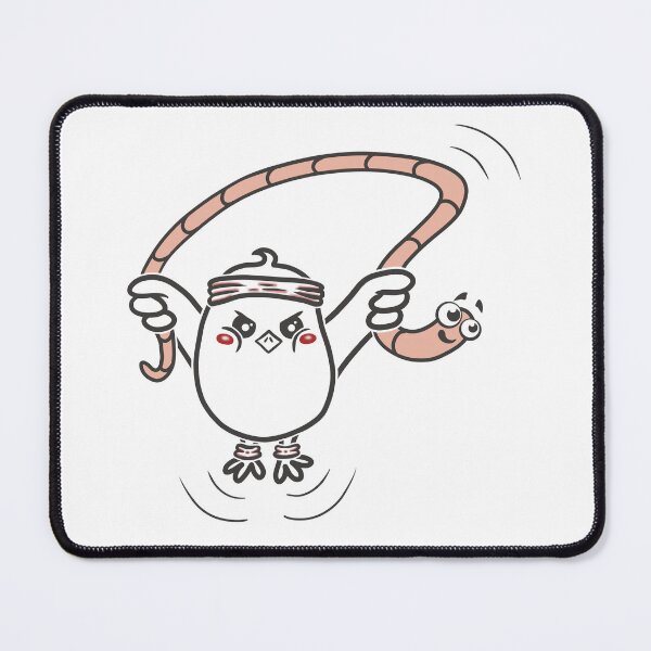 Item preview, Chick and Worm Jump Rope Line Art designed and sold by Samaya-.