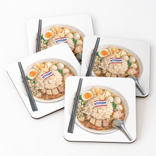 Item preview, Everything Loaded Street food Thailand Noodle Bowl. designed and sold by Wednesday Art design .