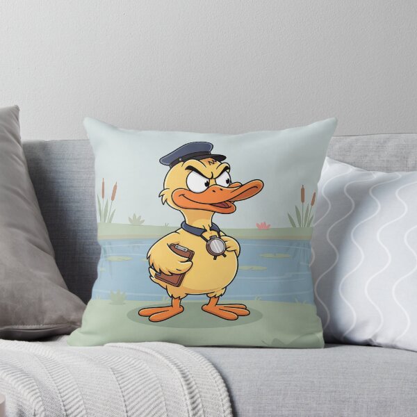 Item preview, Very Official Duck Inspector Badge Funny Art designed and sold by PictorialWhimsy.