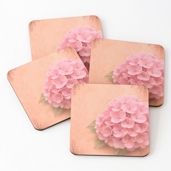 Item preview, Pink Hydrangea Botanical Wall Art | Vintage Floral Cottagecore Decor | Romantic Flower Design designed and sold by ViolafleurViolett.