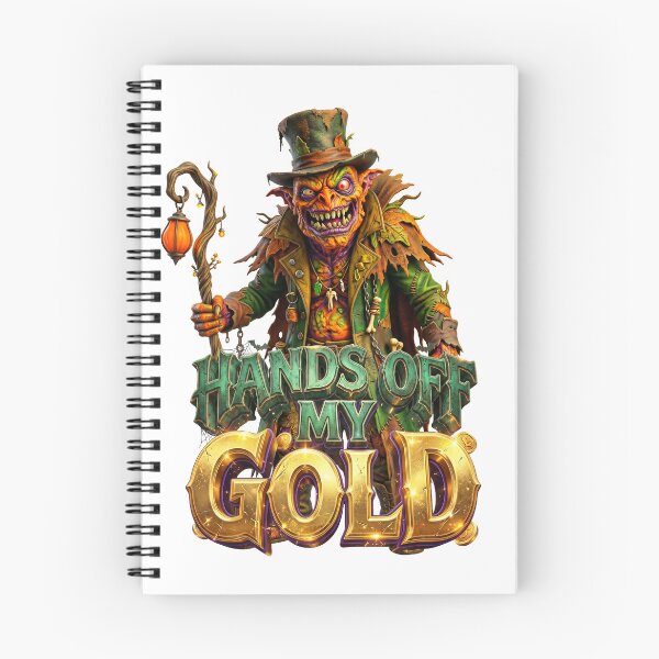 Item preview, Hands Off My Gold - Angry Evil Leprechaun Goblin designed and sold by royalflush664.