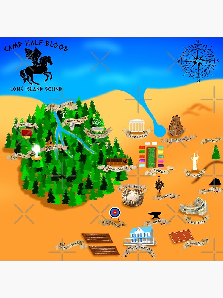 Camp Half Blood - Places: Map Showing 1-3 of 3