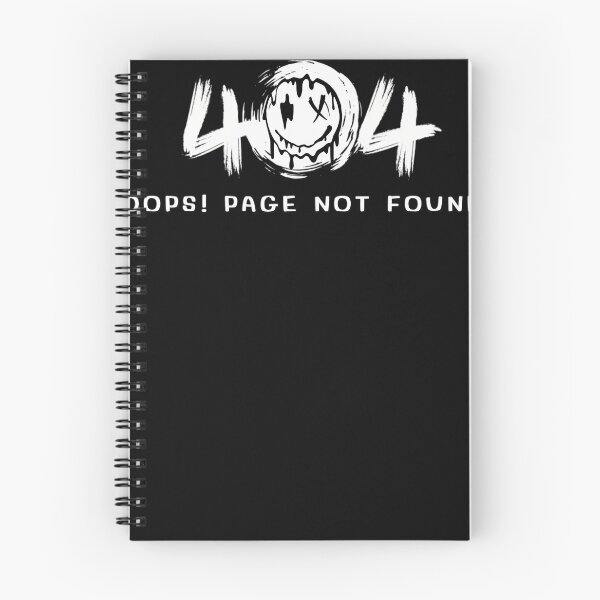 Item preview, 404 Page Not Found Horror Smiley Design designed and sold by rayssarizzune.