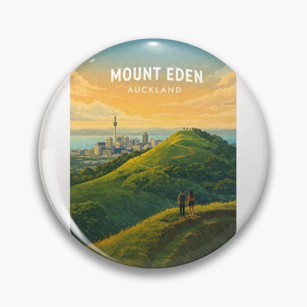 Item preview, Mount Eden Maungawhau Auckland Skyline New Zealand designed and sold by Places On Earth.