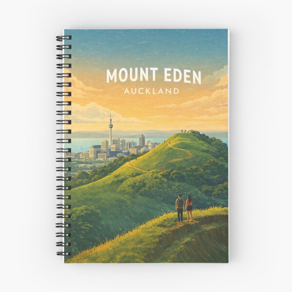 Item preview, Mount Eden Maungawhau Auckland Skyline New Zealand designed and sold by Places On Earth.