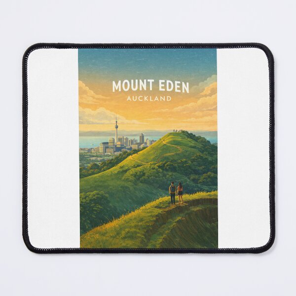 Item preview, Mount Eden Maungawhau Auckland Skyline New Zealand designed and sold by Places On Earth.