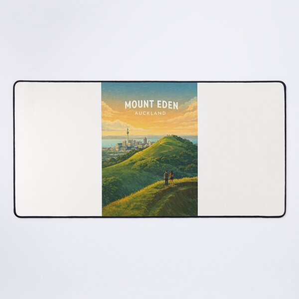 Item preview, Mount Eden Maungawhau Auckland Skyline New Zealand designed and sold by Places On Earth.