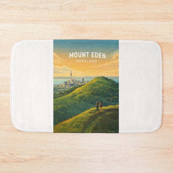 Item preview, Mount Eden Maungawhau Auckland Skyline New Zealand designed and sold by Places On Earth.