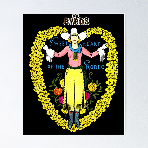 Item preview, Sweet Heart Of The Rodeo Country Rock designed and sold by louis6151.