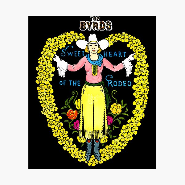 Item preview, Sweet Heart Of The Rodeo Country Rock designed and sold by louis6151.