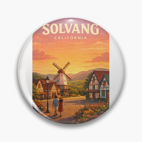 Item preview, Solvang Santa Ynez Valley Danish Village California designed and sold by Places On Earth.