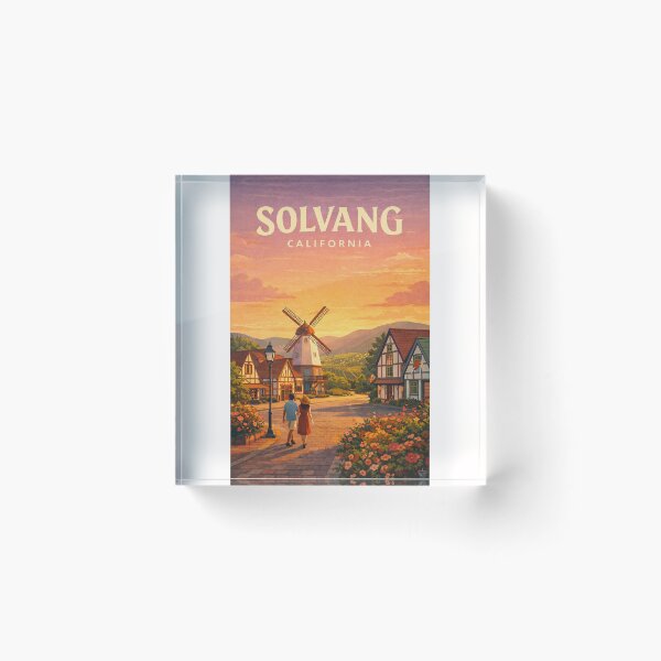 Item preview, Solvang Santa Ynez Valley Danish Village California designed and sold by Places On Earth.