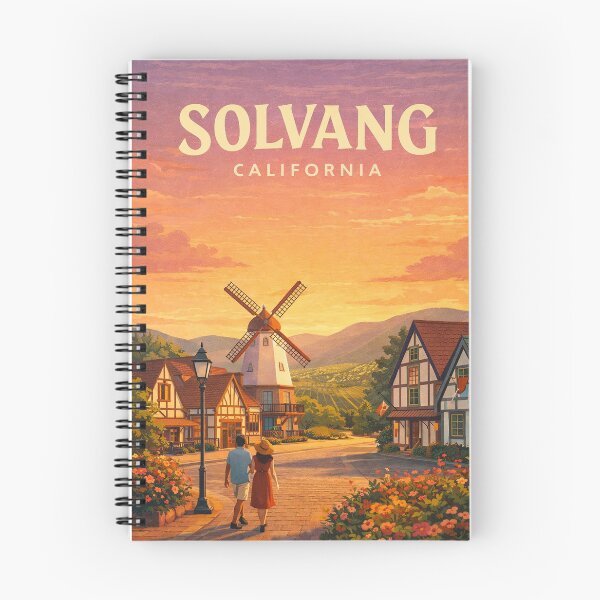 Item preview, Solvang Santa Ynez Valley Danish Village California designed and sold by Places On Earth.