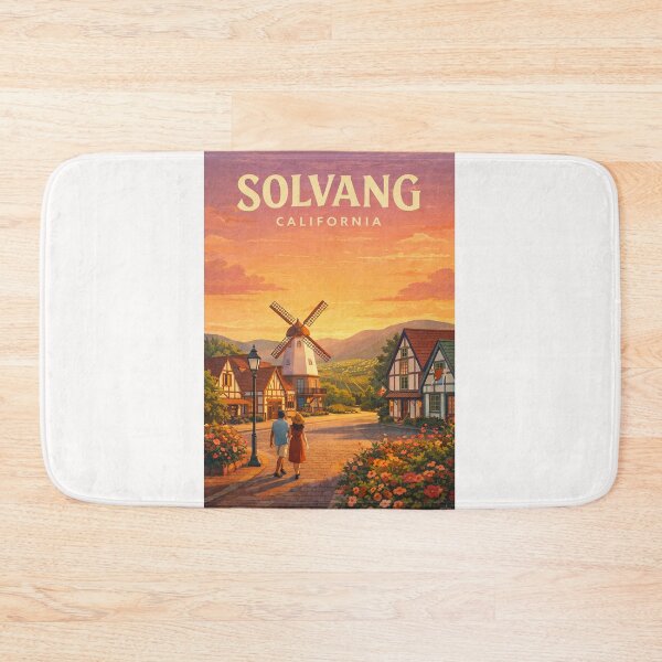 Item preview, Solvang Santa Ynez Valley Danish Village California designed and sold by Places On Earth.