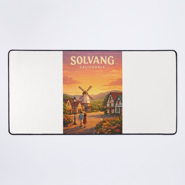 Item preview, Solvang Santa Ynez Valley Danish Village California designed and sold by Places On Earth.