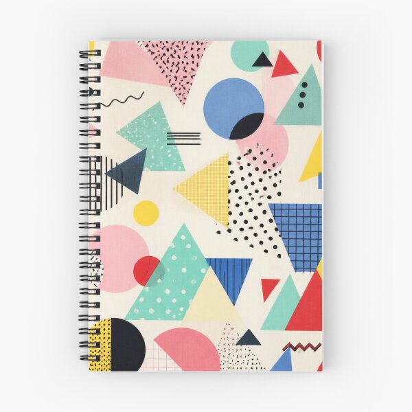 Item preview, Pastel Memphis Geometric Pattern | Scandinavian Retro Abstract Shapes designed and sold by lavanya11.