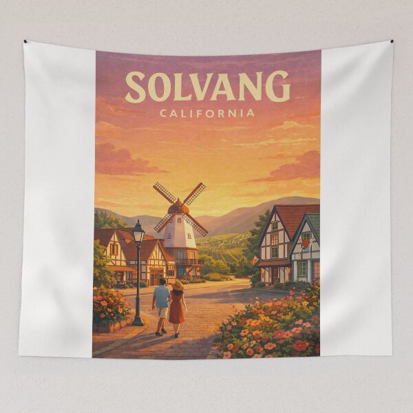 Item preview, Solvang Santa Ynez Valley Danish Village California designed and sold by Places On Earth.